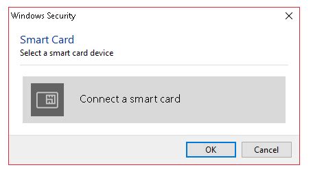 connect a smart card error windows 10|smart card error requires drivers.